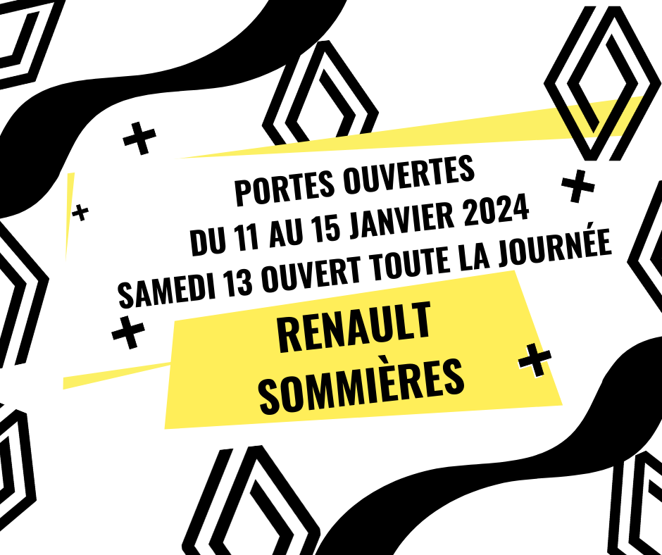 Portes Ouvertes Janvier 2024 Renault Sommières