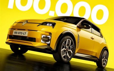 R5 E-TECH ÉLECTRIQUE 100 000 unités déjà produites !